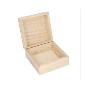 Le coffret à alliances en bois cérusé personnalisable