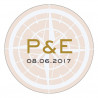 Les 2 stickers personnalisés petite boussole 1