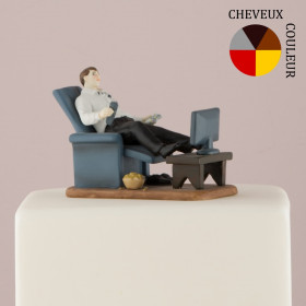 Le figurine marié accro de la télélé