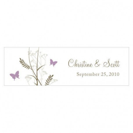 Les 10 cartes rectangulaires champêtres - 9 coloris