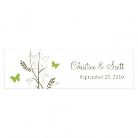 Les 10 cartes rectangulaires champêtres - 9 coloris