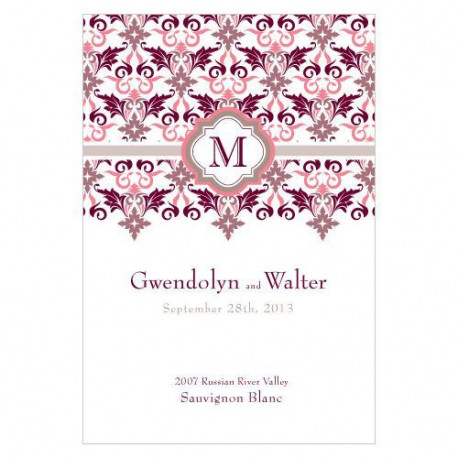 Les 8 étiquettes à bouteille de vin lavish