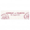 Les 20 cartes rectangulaires rose 2