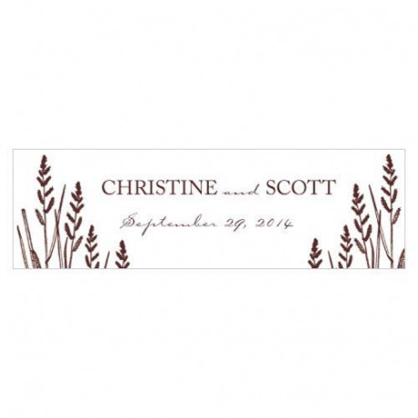 Les 20 cartes personnalisées rectangulaires rustique Les 20 cartes personnalisées rectangulaires rustique