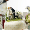 La figurine couple à vélo 4