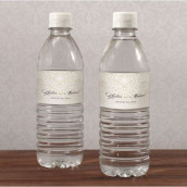 Les 10 étiquettes à bouteille d'eau dentelle vintage - 7 coloris