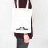 Le sac en coton personnalisé chien 2