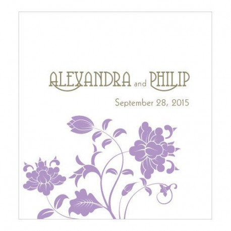 Les 24 emballages pour rouleau floral moderne