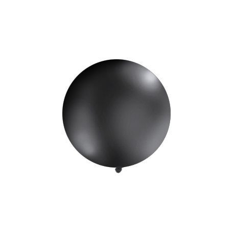 Ballon Gonflable en forme de coeur Noir 20cm, ballons mariage