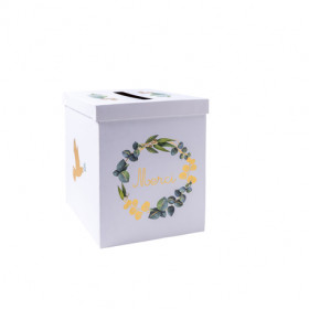 L'urne de mariage eucalyptus