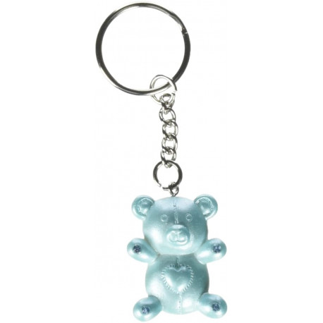Le porte clé landau bleu Le porte clé landau bleu