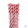 Les 25 pailles à rayures (7 coloris) 3