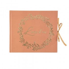 Le livre d'or terracotta
