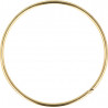 Le cercle en métal doré 15cm 0