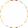 Le cercle en métal doré 15cm 1