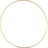Le cercle en métal doré 15cm 2