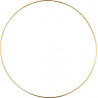 Le cercle en métal doré 15cm 3