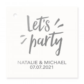 La carte personnalisée let's party