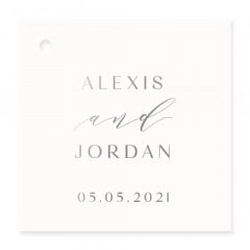 La carte personnalisée prénoms mariés