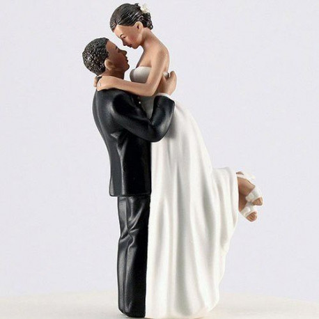 La figurine mariage romance couple brun La figurine mariage romance couple brun