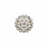 La broche strass et perles (x2) 0