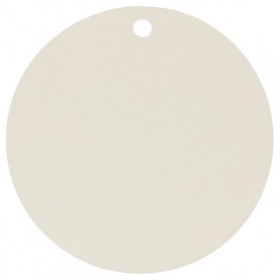 Les 50 étiquettes kraft rondes 4,5cm