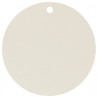 Les 50 étiquettes kraft rondes 4,5cm 0
