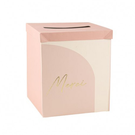 L'urne de mariage nude blush