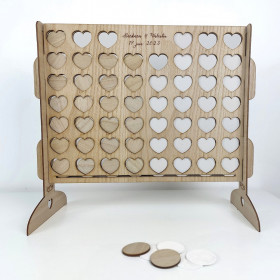 Le jeu puissance 4 livre d'or personnalisé