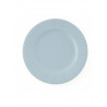Les 8 assiettes en carton compostable bleu ciel 27 cm 0