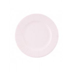 Les 8 assiettes en carton compostable lavande 27 cm