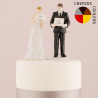 La figurine mariage couple aux pancartes 0 La figurine mariage couple aux pancartes 0