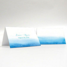 Les 6 cartons chevalets aqua