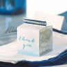 Les 10 boîtes cube en plastique transparent 1 Les 10 boîtes cube en plastique transparent 1