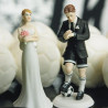 La figurine de mariage fan de football 1 La figurine de mariage fan de football 1