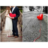 Le ballon coeur en rouge, rose et blanc 4 Le ballon coeur en rouge, rose et blanc 4