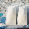 Les 25 sacs en papier en relief blanc ou naturel 0