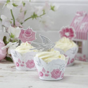 Les 10 caissettes à cupcake roses vintage
