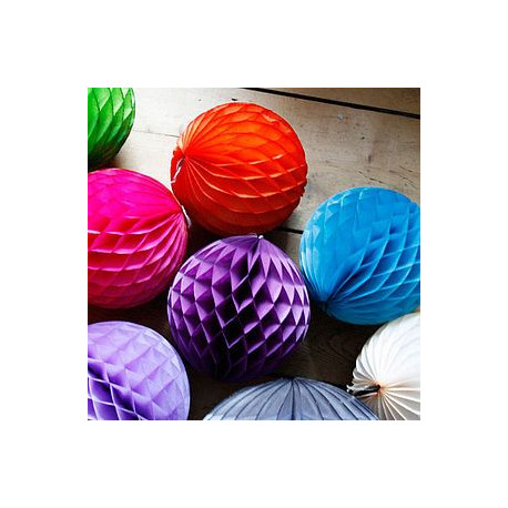La boule papier alvéolée 20cm ou 40cm