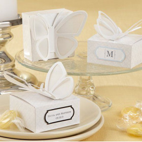 La boîte à dragées papillon 3D