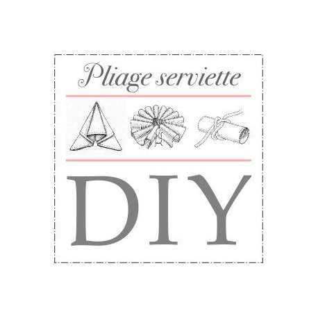 Pliage de serviette : Les 3 pointes Pliage de serviette : Les 3 pointes