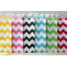 Les 25 sacs en papier chevron (9 coloris) 1