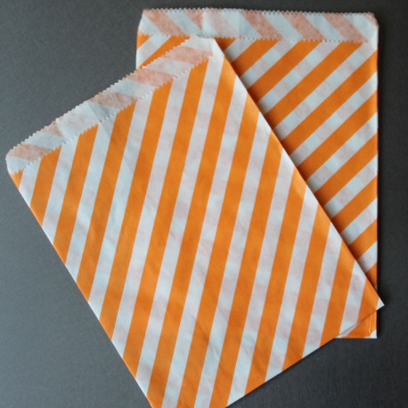 Les 25 sacs en papier diagonale (9 coloris)