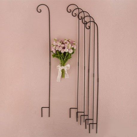 Piquet ceremonie mariage couleur noire en métal à monter soi même