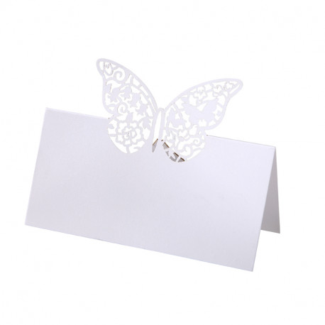 Les 12 cartons chevalets papillon