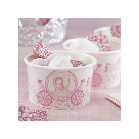 Les 8 pots à glace princesse Les 8 pots à glace princesse