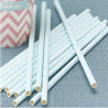 Les 25 pailles chevron (4 coloris) 0 Les 25 pailles chevron (4 coloris) 0