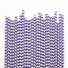 Les 25 pailles chevron (4 coloris) 7 Les 25 pailles chevron (4 coloris) 7