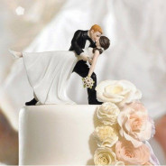 Figurines pour gâteau de mariage - Couple classique - Jour de Fête -  Boutique Jour de fête