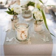 Chemin de table et rond serviette